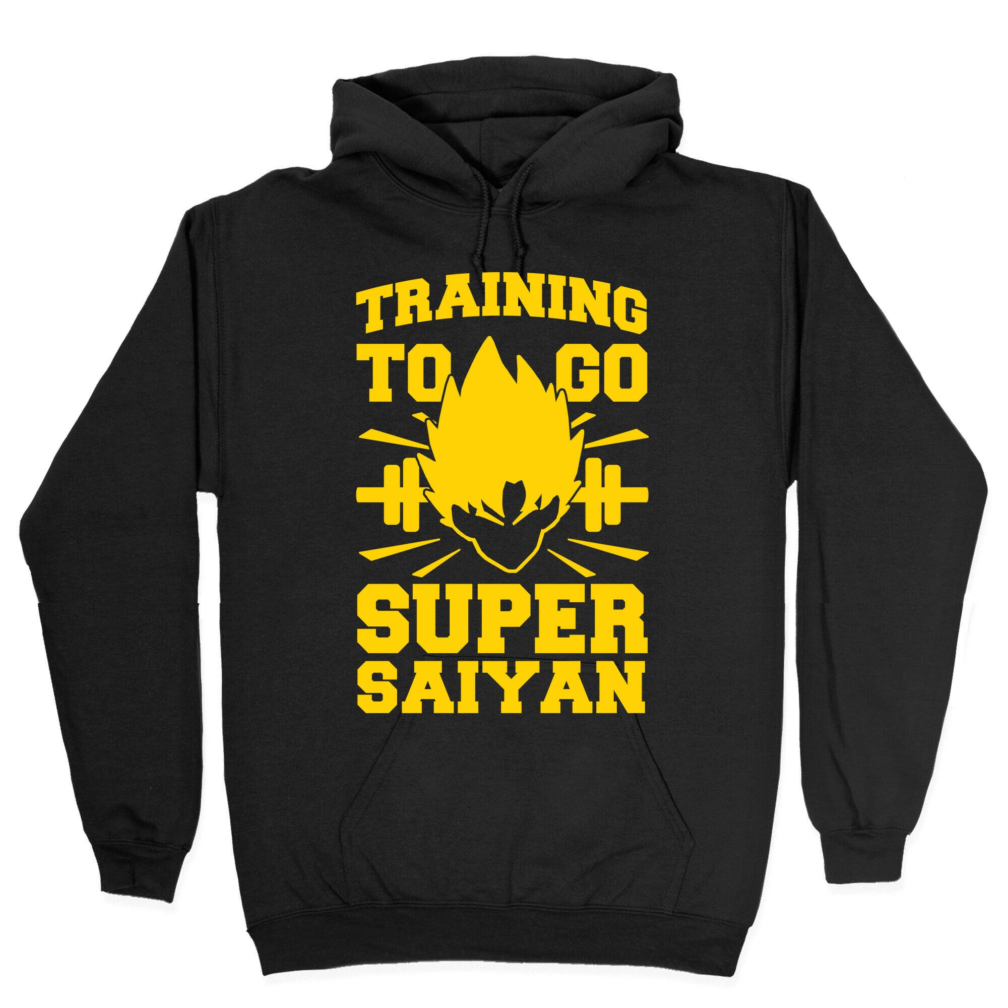 Training to Go Super Saiyan Hoodie